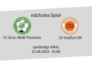 1. Männer - 20. Spieltag - Landesliga Mitte