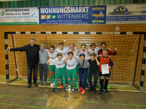 C-Jugend gewinnt eigenes Hallenturnier