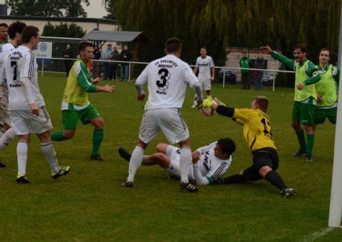 Arnstedt gegen Priesteritz im Thriller bei Edelweiß