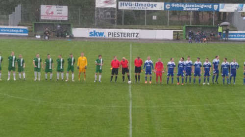 Punkteteilung im Volkspark