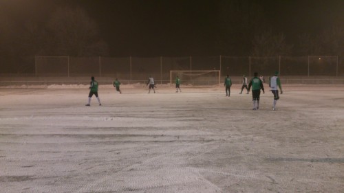 Vorbereitung auf das erste Testspiel