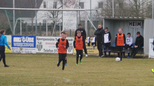 U13 verliert Testspiel bei der U15 von TuS Kochstedt