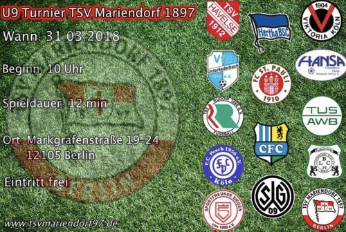 U9 startet beim Leistungsvergleich in Berlin