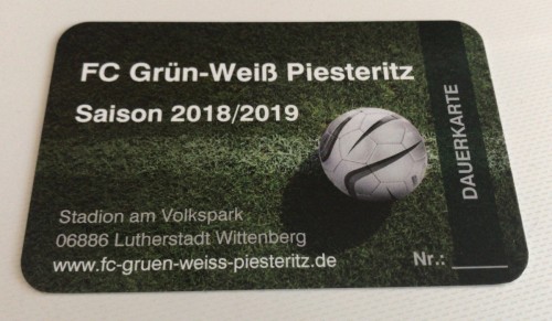 Dauerkarte für die Saison 2018/2019
