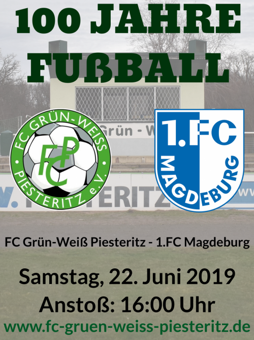 Spiel gegen den 1.FC Magdeburg wird um 16:00 angepfiffen