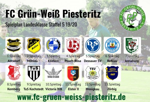 Spielplan Landesklasse Staffel 5