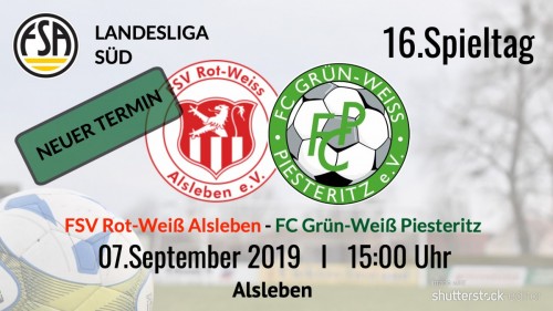 Alsleben & Piesteritz sehen sich bereits ins 2 Wochen wieder
