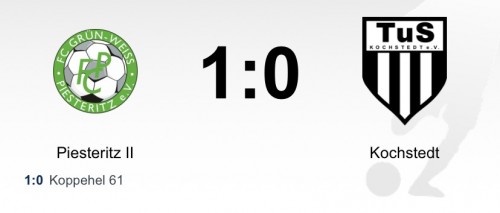 Reserve gewinnt Heimspiel gegen TuS