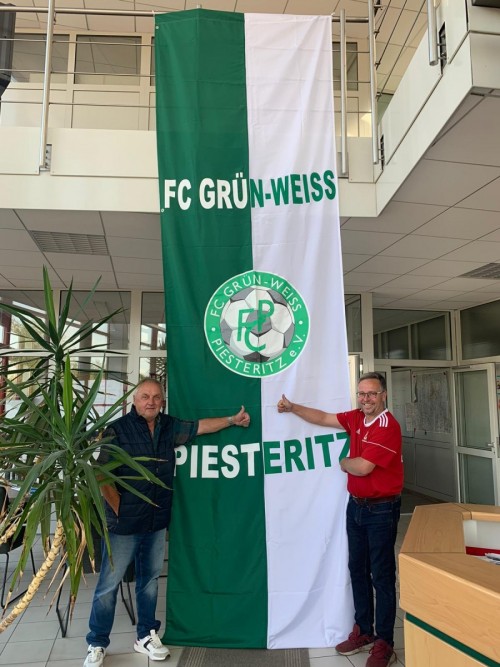 Hauptsponsor hisst neue GWP-Fahne
