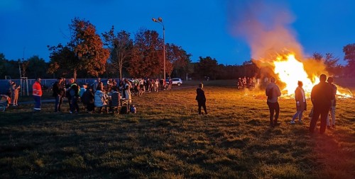 1. Herbstfeuer auf der Festwiese