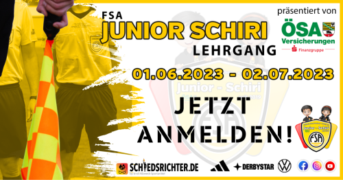 Werde Schiedsrichter