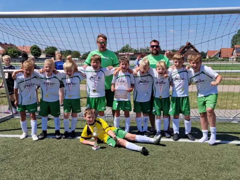 E2 Junioren gewinnen Turnier in Kemberg