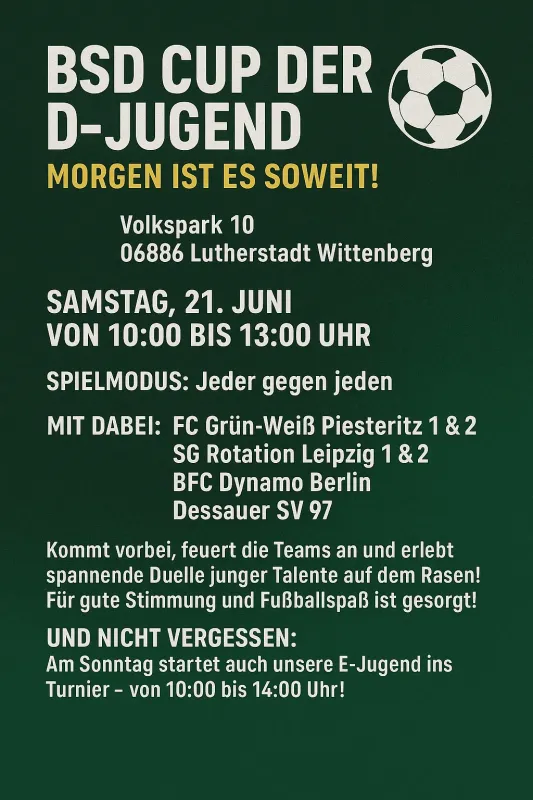 BSD Cup der D-Jugend