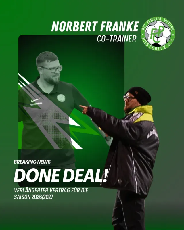 Trainerteam bleibt zusammen!