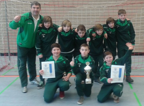 2.Platz beim Turnier in Roßlau der D - Jugend