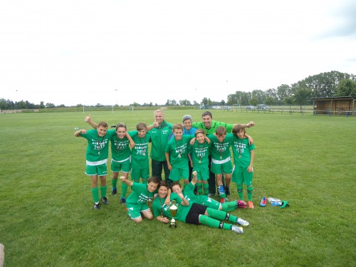 Kreispokalsieger zum Abschluss der Saison2012 /13 der D- Jug