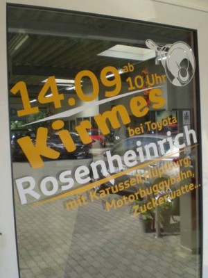Auf zur Kirmes ins Toyota Autohaus Rosenheinrich