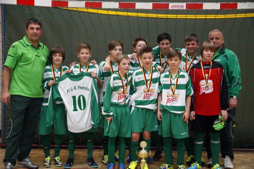 Glückwunsch zum Hallenkreismeister der D - Jugend