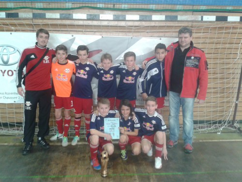 RB Leipzig gewinnt Nissan Cup 2014 der D - Jugend