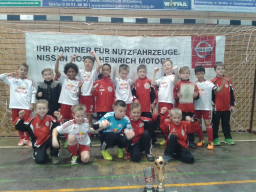 RB Leipzig gewinnt Nissan Cup 2014 der F - Jugend