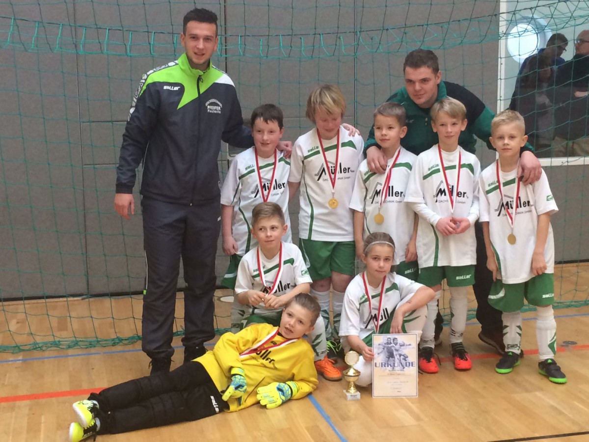 F-Jugend mit 1.Platz in Belgern