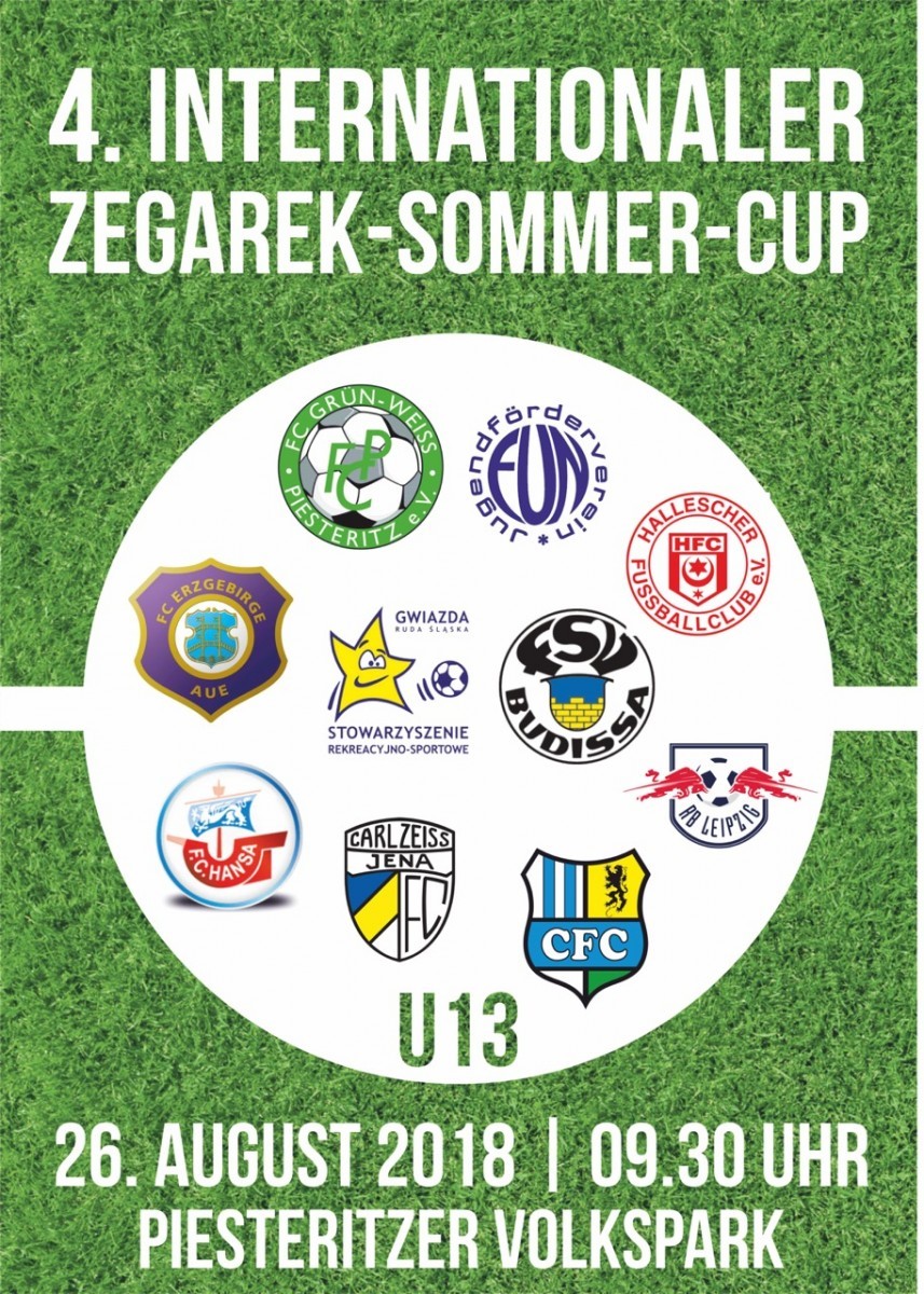 Zegarek-Sommer-Cup 2018 *Teilnehmerfeld komplett*