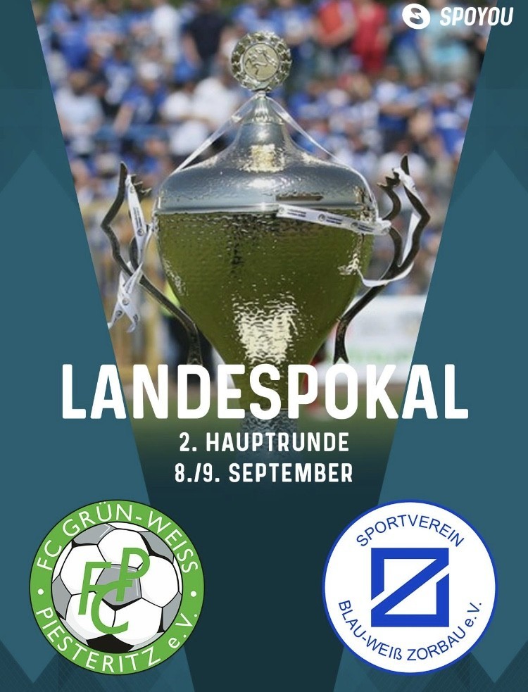 2.Landespokalrunde gegen Blau-Weiß Zorbau