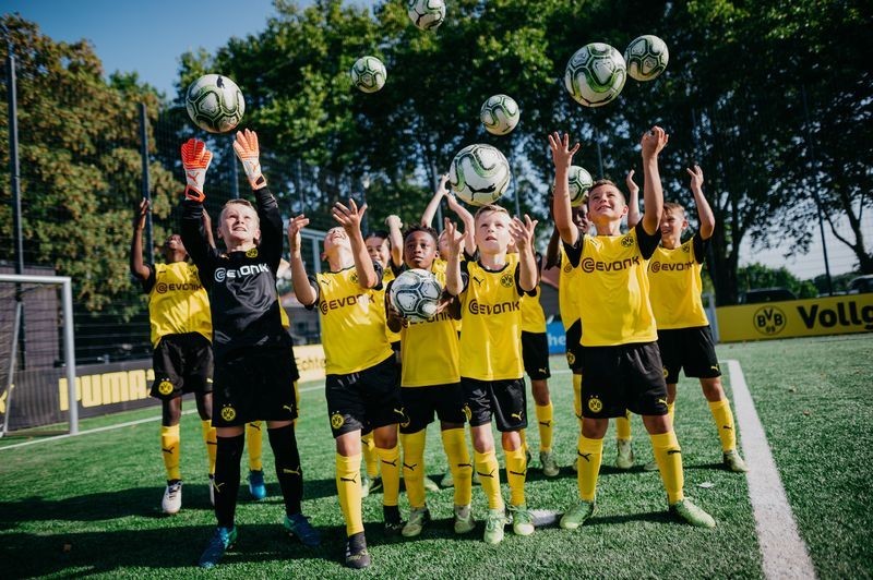 Borussia Dortmunds Evonik Fußballschule AUSVERKAUFT