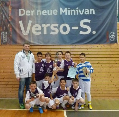 Tennis Borussia Berlin Sieger beim 3.Toyota-Cup der D – Juge