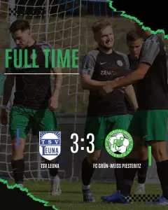 Bierwirth zum 3:3 in Leuna