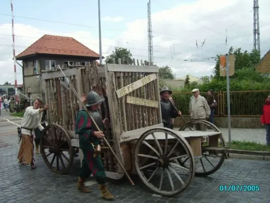historischer Festumzug 650 Jahre Piesteritz