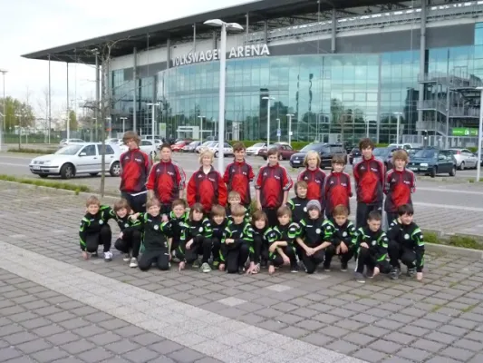 Fahrt nach Wolfsburg