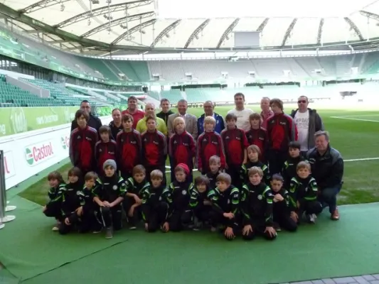 Fahrt nach Wolfsburg