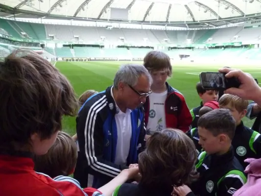 Fahrt nach Wolfsburg