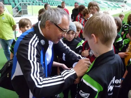 Fahrt nach Wolfsburg