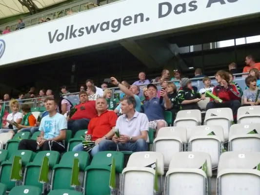 Fahrt nach Wolfsburg