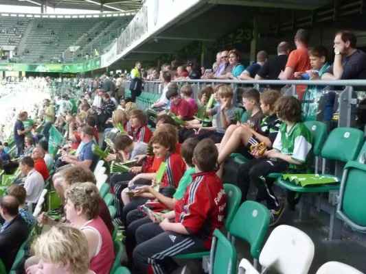 Fahrt nach Wolfsburg