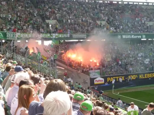 Fahrt nach Wolfsburg