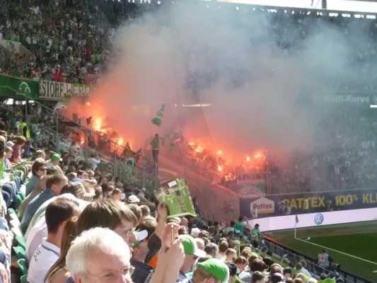 Fahrt nach Wolfsburg