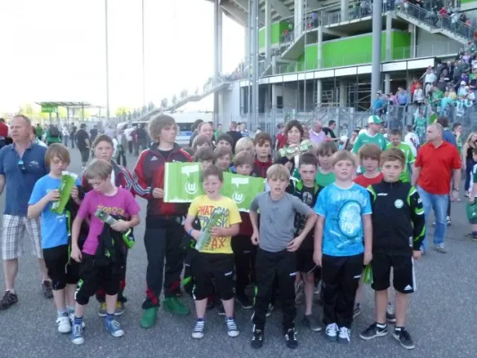 Fahrt nach Wolfsburg