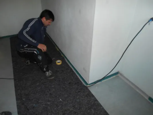 Arbeitseinsatz (neue Kabinen) 2014