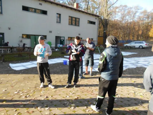 Arbeitseinsatz (neue Kabinen) 2014