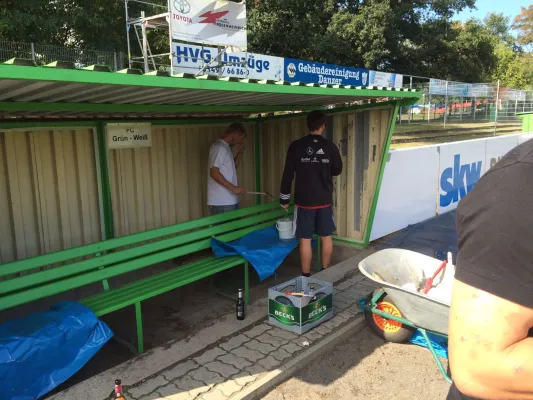 Arbeitseinsatz 1.Männer am 18.09.2016