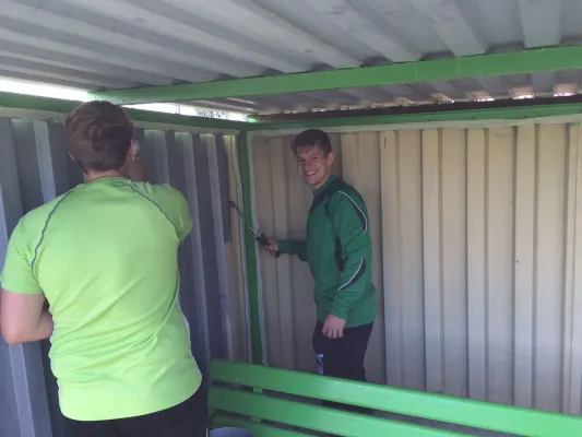 Arbeitseinsatz 1.Männer am 18.09.2016