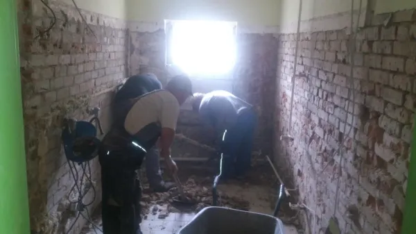 Sanierung Toiletten Gaststätte