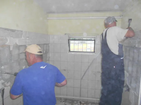 Sanierung Toiletten Gaststätte