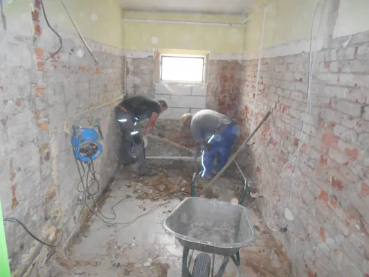 Sanierung Toiletten Gaststätte