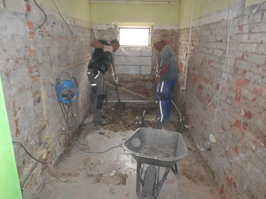 Sanierung Toiletten Gaststätte