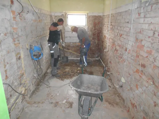 Sanierung Toiletten Gaststätte