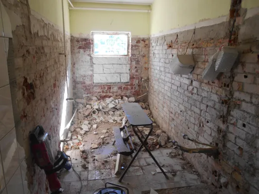 Sanierung Toiletten Gaststätte